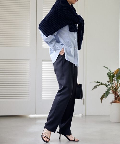 BABYLONE（バビロン）の「ツイルストレートパンツ（）」 - WEAR