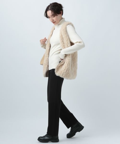 BAYFLOW（ベイフロー）の「スリットニットパンツ（）」 - WEAR