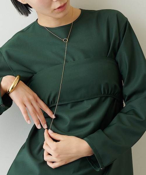 Whim Gazette(ウィムガゼット)の「ストレッチバンドゥ(チューブトップ・レディース・ブラック/ピンク/グリーン・F)」の3枚目の写真