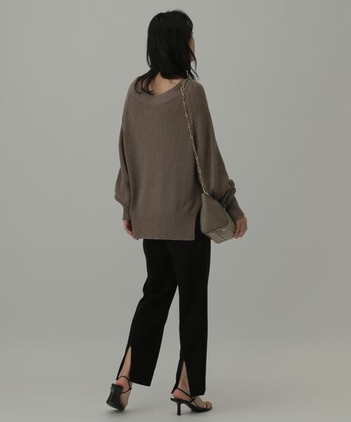 Chaos（カオス）の「ルアークスリットパンツ（パンツ・ブラック09/ライトピンク22・36/38）」の10枚目の写真