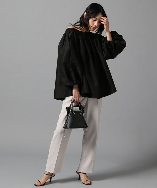 Chaos（カオス）の「ルアークスリットパンツ（パンツ・ブラック09/ライトピンク22・36/38）」の6枚目の写真