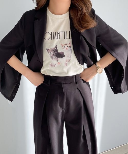 Heather（ヘザー）の「Short Jacket（ジャケット/アウター・レディース・ブラック 09/ブラウン 57・FREE）」の14枚目の写真