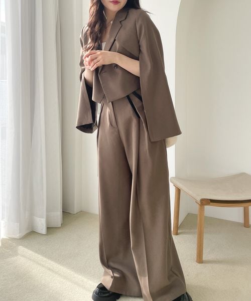 Heather（ヘザー）の「Short Jacket（ジャケット/アウター・レディース・ブラック 09/ブラウン 57・FREE）」の21枚目の写真