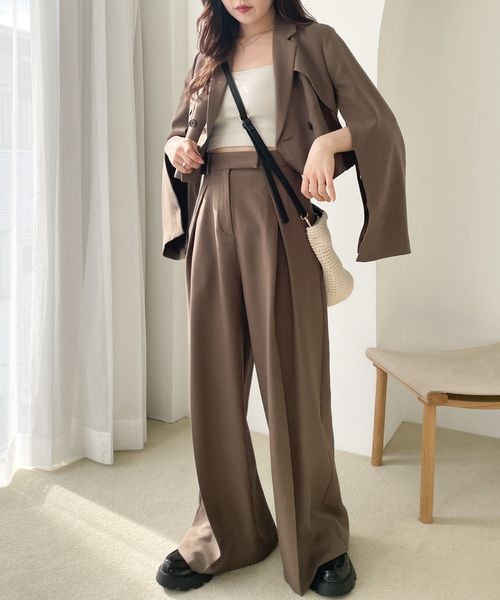 Heather（ヘザー）の「Short Jacket（ジャケット/アウター・レディース・ブラック 09/ブラウン 57・FREE）」の20枚目の写真