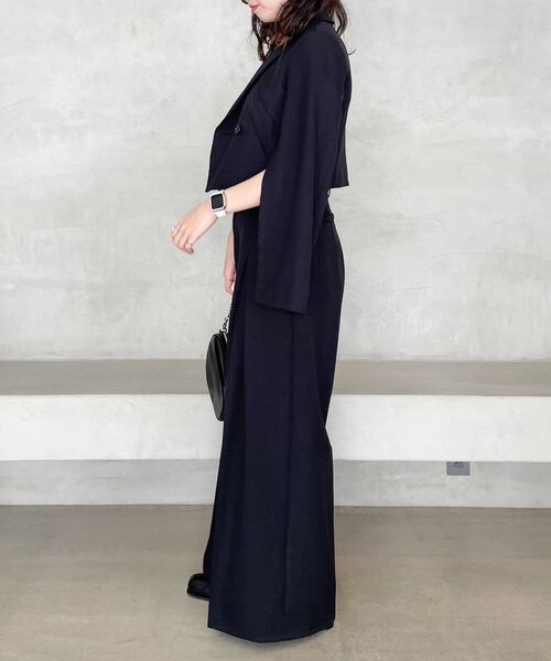 Heather（ヘザー）の「Short Jacket（ジャケット/アウター・レディース・ブラック 09/ブラウン 57・FREE）」の11枚目の写真