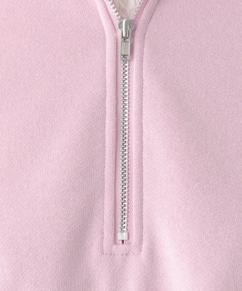 LEPSIM(レプシィム)の「ハーフジップBIGカラープルオーバー(トップス・アイボリー08/チャコールグレー19/ライトピンク22・FREE SIZE)」の18枚目の写真