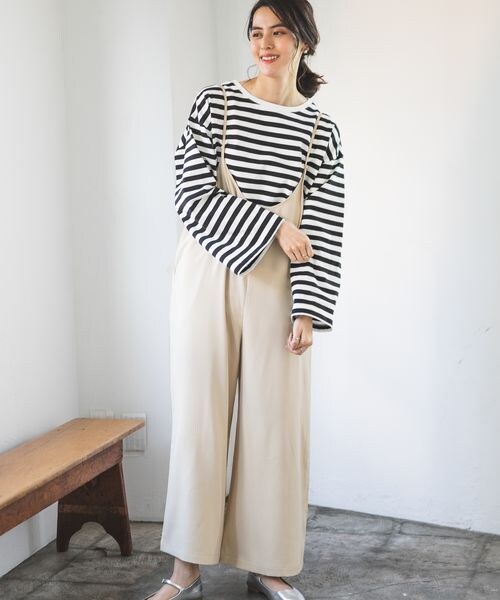 LEPSIM（レプシィム）の「アソートボーダープルオーバー（トップス・レディース・オフホワイト05/ブラック09/ブルー82・FREE SIZE）」の8枚目の写真