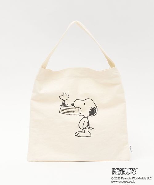 LEPSIM(レプシィム)の「ワンハンドルミニトート(バッグ・レディース・スヌーピー01/マーブルス02/スパイク03/オラフ04/アンディ05/ベル06・ONE SIZE)」の7枚目の写真