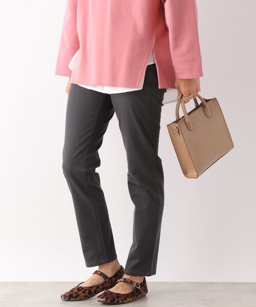 LEPSIM(レプシィム)の「SLIMFITパンツ(パンツ・オフホワイト05/ブラック09/チャコール19/カーキ78・SS/S/M/L/LL)」の2枚目の写真