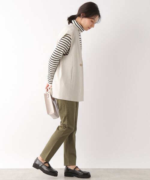 LEPSIM(レプシィム)の「SLIMFITパンツ(パンツ・オフホワイト05/ブラック09/チャコール19/カーキ78・SS/S/M/L/LL)」の13枚目の写真