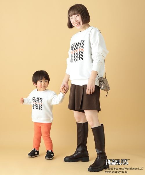 LEPSIM（レプシィム）の「プリントスウェット（トップス・オフホワイト05/ブラック09・FREE SIZE）」の6枚目の写真