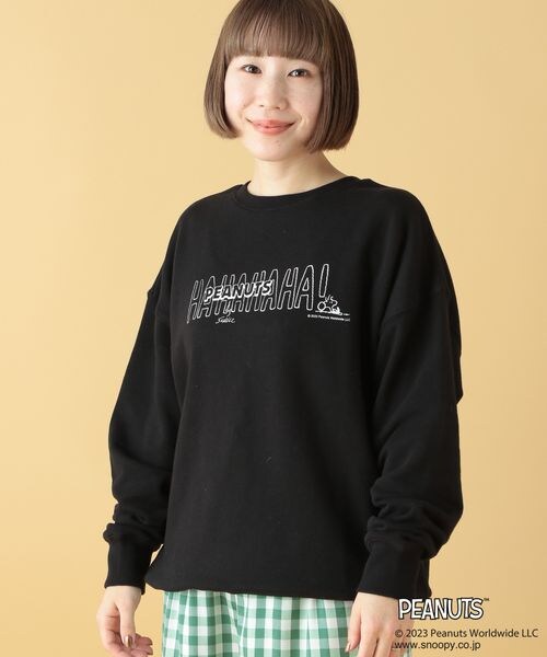 LEPSIM（レプシィム）の「プリントスウェット（トップス・オフホワイト05/ブラック09・FREE SIZE）」の20枚目の写真