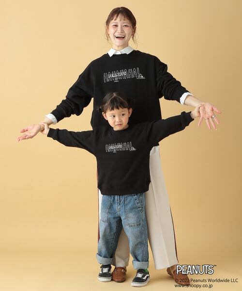 LEPSIM（レプシィム）の「プリントスウェット（トップス・オフホワイト05/ブラック09・FREE SIZE）」の13枚目の写真