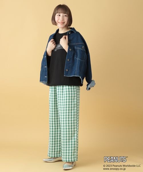 LEPSIM（レプシィム）の「プリントスウェット（トップス・オフホワイト05/ブラック09・FREE SIZE）」の21枚目の写真