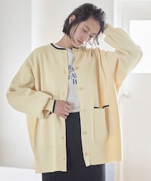 LOWRYS FARM | 選べる丈感スポンディッシュクルーカーディガン(トップス)