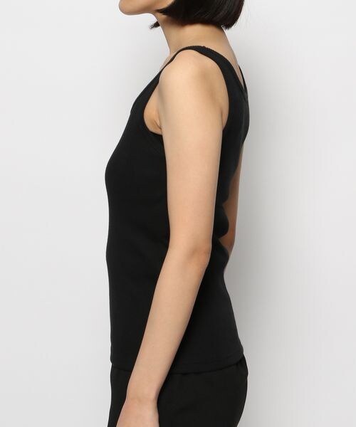 LOWRYS FARM（ローリーズファーム）の「ＵＳＡベーシックタンク（トップス・オフ08/ブラック09/ブラックボーダー10/オレンジボーダー40/ブラウン58/グリーンボーダー70/グリーン72/パープルボーダー90・F）」の21枚目の写真