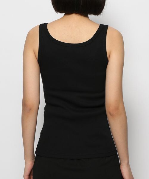 LOWRYS FARM（ローリーズファーム）の「ＵＳＡベーシックタンク（トップス・オフ08/ブラック09/ブラックボーダー10/オレンジボーダー40/ブラウン58/グリーンボーダー70/グリーン72/パープルボーダー90・F）」の22枚目の写真