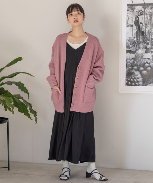 LOWRYS FARM - LOWRYS FARM  スポンディッシュＶカーデロングスリーブ LOWRYS FARM（ローリーズファーム）の「スポンディッシュV