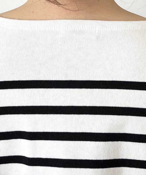 LOWRYS FARM（ローリーズファーム）の「パネルボーダーロングスリーブ（トップス・ブラック09/ピンク22/オレンジ45/ブルー85・FREE）」の19枚目の写真