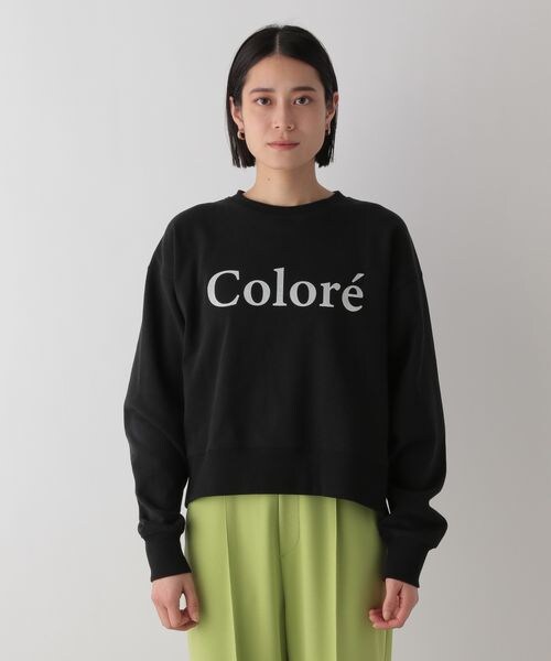 LOWRYS FARM（ローリーズファーム）の「ウラケシンプルロゴロングスリーブ（トップス・オフ05/ブラック09/グレー12・FREE）」の13枚目の写真