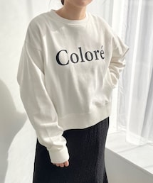 LOWRYS FARM | ウラケシンプルロゴロングスリーブ(トップス)