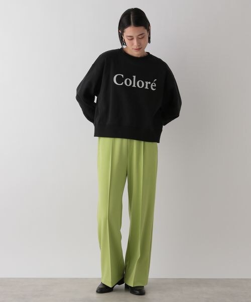 LOWRYS FARM（ローリーズファーム）の「ウラケシンプルロゴロングスリーブ（トップス・オフ05/ブラック09/グレー12・FREE）」の10枚目の写真