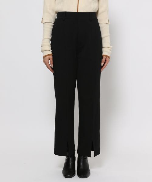 LOWRYS FARM(ローリーズファーム)の「スタイルUPスリットポンチパンツ(パンツ・アイボリー08/ブラック09/オレンジ45/グリーン72・M/L)」の16枚目の写真