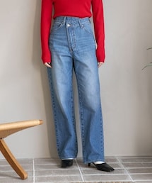 LOWRYS FARM | ＣＯＮＥアシメデニムパンツ＊(パンツ)