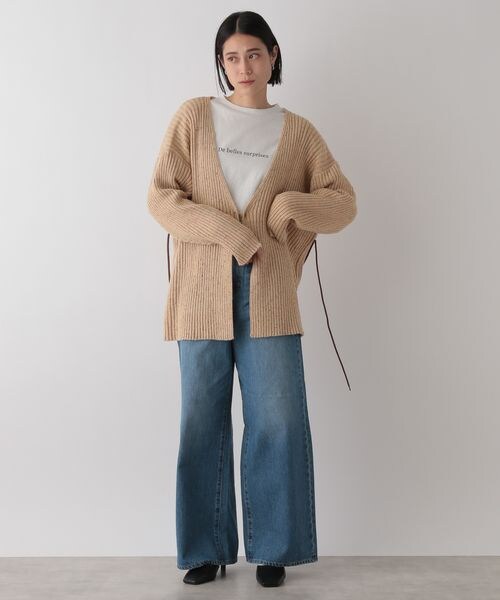 LOWRYS FARM(ローリーズファーム)の「カラーロゴプリントロングスリーブ(トップス・オフ05/オフ06/グレー12/ピンク22・F)」の6枚目の写真