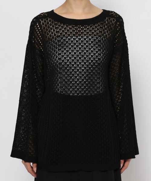 LOWRYS FARM（ローリーズファーム）の「２ＷＡＹキリカエメッシュＬＳ（トップス・アイボリー08/ブラック09/グリーン75・FREE）」の19枚目の写真