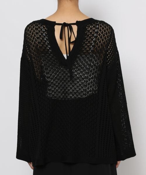 LOWRYS FARM（ローリーズファーム）の「２ＷＡＹキリカエメッシュＬＳ（トップス・アイボリー08/ブラック09/グリーン75・FREE）」の20枚目の写真