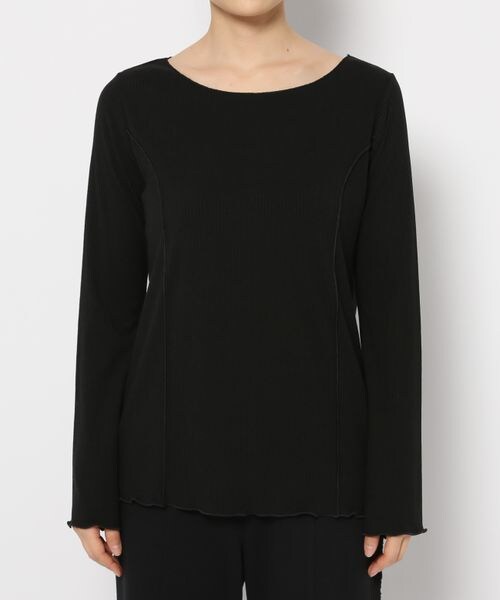 PAGEBOY（ページボーイ）の「ボートネックテレコプルオーバー（トップス・オフホワイト05/ブラック09/ブルー86・F）」の20枚目の写真