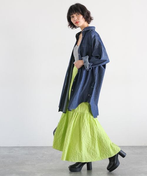 PAGEBOY（ページボーイ）の「リブコルセットビスチェ（トップス・オフホワイト05/ブラック09/グレー15・F）」の15枚目の写真