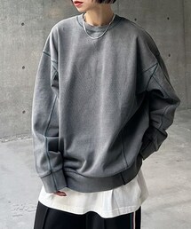 PAGEBOY | カラーステッチBIGスウェット(トップス)