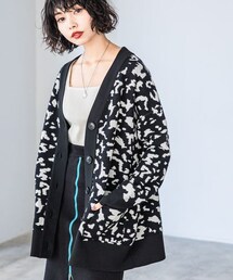 PAGEBOY | WジャガードアソートVカーディガン(トップス)