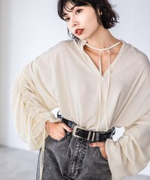 PAGEBOY | ドロストスリーブブラウス(トップス)