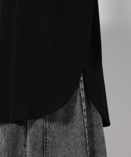 PAGEBOY（ページボーイ）の「ルーズロンT（トップス・オフホワイト05/ブラック09・F）」の12枚目の写真