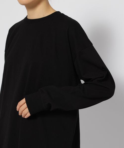 PAGEBOY（ページボーイ）の「ルーズロンT（トップス・オフホワイト05/ブラック09・F）」の11枚目の写真