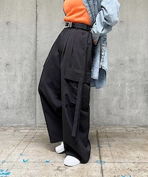 PAGEBOY | クリアカーゴスラックス(パンツ)