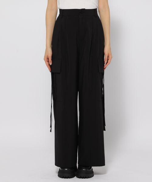 PAGEBOY(ページボーイ)の「クリアカーゴスラックス(パンツ・オフホワイト05/ブラック09/カーキ78・F)」の18枚目の写真