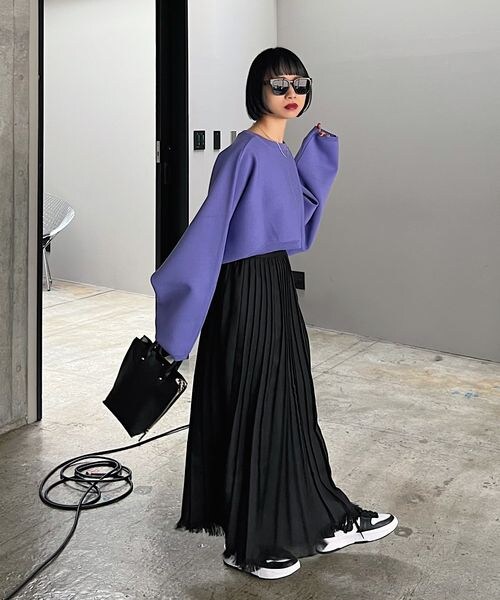 PAGEBOY（ページボーイ）の「マルチWAYボレロカーディガン（トップス・オフホワイト05/ゼブラ08/ブラック09/ラベンダー92・F）」の16枚目の写真