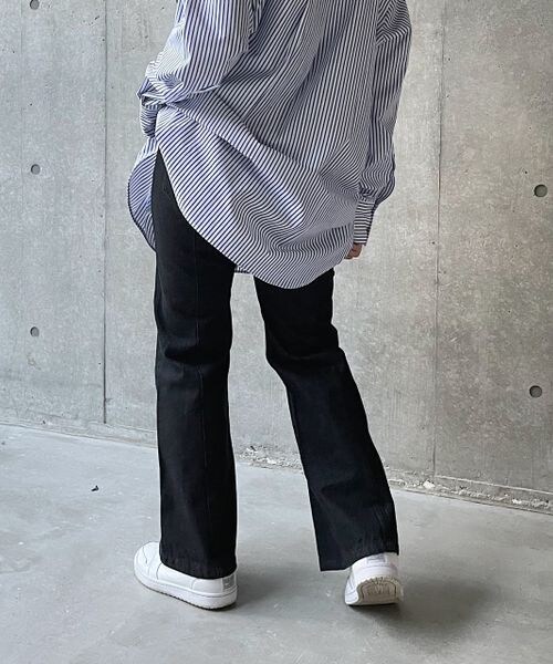 PAGEBOY（ページボーイ）の「フロントラインジーンズ（パンツ・オフホワイト05/ブラック09/ブルーケミカル82/インディゴブルー87・24inch/25inch/26inch/27inch/28inch）」の13枚目の写真