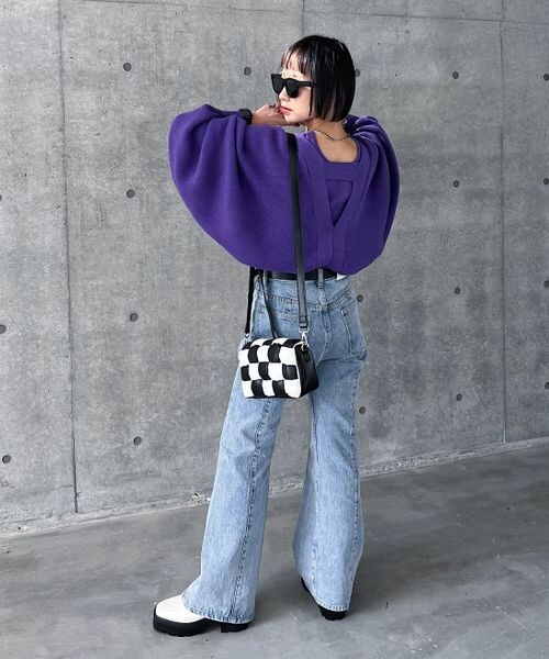 PAGEBOY（ページボーイ）の「フロントラインジーンズ（パンツ・オフホワイト05/ブラック09/ブルーケミカル82/インディゴブルー87・24inch/25inch/26inch/27inch/28inch）」の21枚目の写真