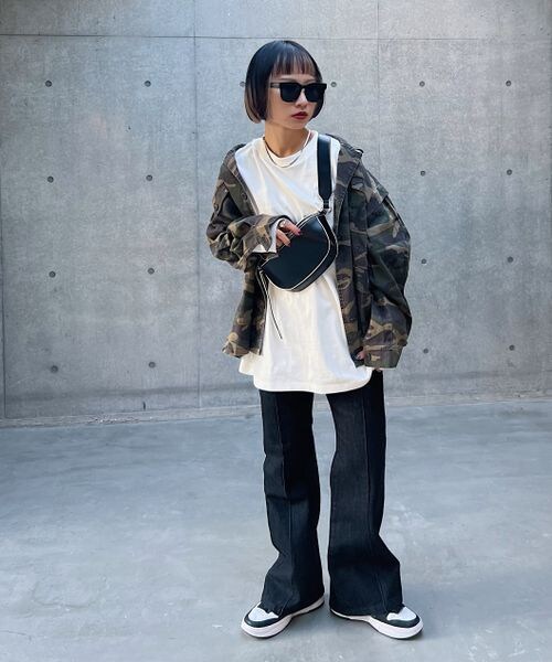 PAGEBOY（ページボーイ）の「フロントラインジーンズ（パンツ・オフホワイト05/ブラック09/ブルーケミカル82/インディゴブルー87・24inch/25inch/26inch/27inch/28inch）」の10枚目の写真