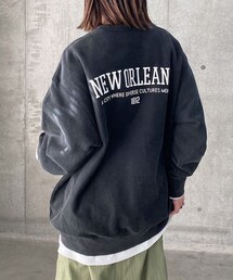 PAGEBOY | クラックカレッジBIGスウェット(トップス)