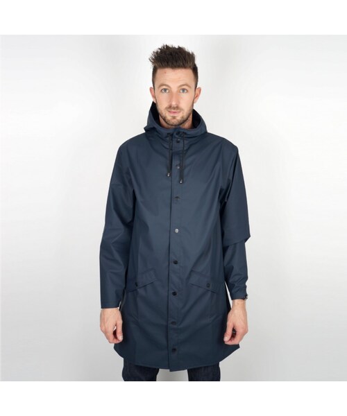 RAINS(レインズ)の「Rains -Long Jacket Blue(その他・autre・XS/S/S/M)」の1枚目の写真