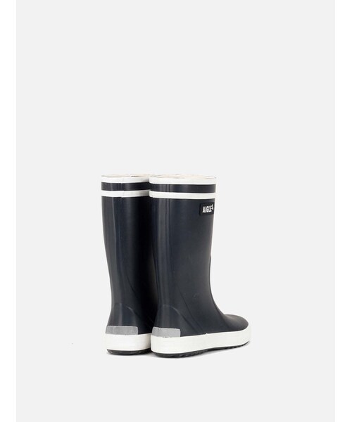 AIGLE（エーグル）の「ロリポップ２（レインシューズ・キッズ・ルージュ/ブラン (00C)/ジョーヌ/ブラン (00A)/マリン/ブラン (00B)）」の4枚目の写真