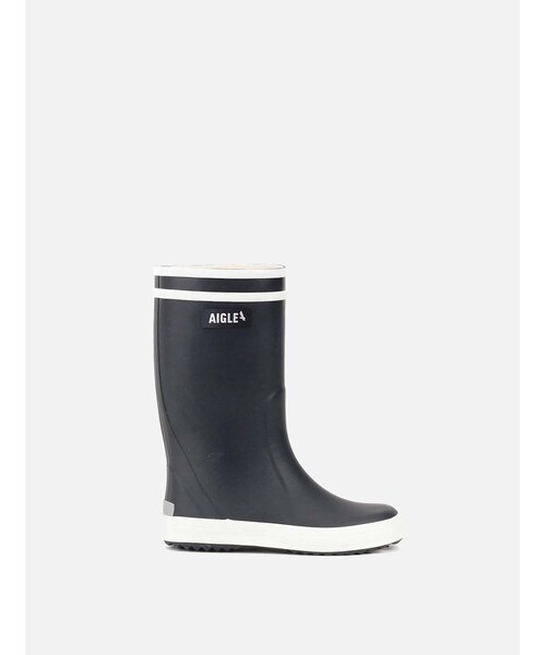 AIGLE（エーグル）の「ロリポップ２（レインシューズ・キッズ・ルージュ/ブラン (00C)/ジョーヌ/ブラン (00A)/マリン/ブラン (00B)）」の2枚目の写真