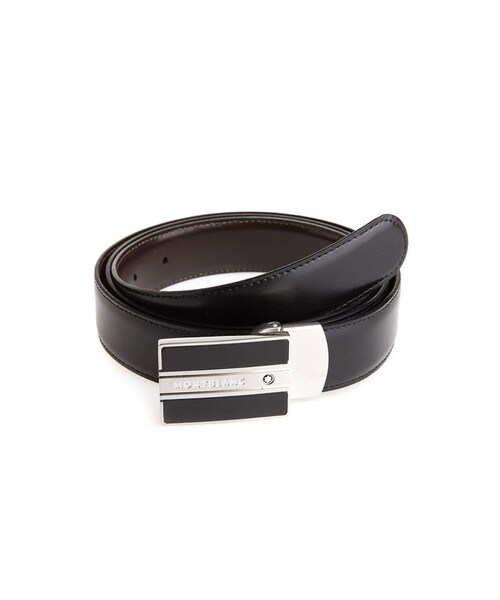 MONTBLANC（モンブラン）の「[몽블랑] 마이스터스틱 남성 버클 양면 벨트 128136_Black（その他・BLACK・FREE）」の2枚目の写真