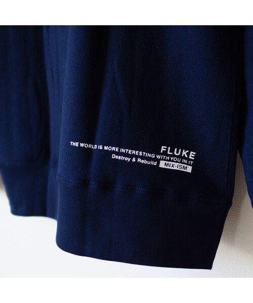 STORES.jp（ストアーズドットジェーピー）の「スウェット クルーネック BALS （ディープネイビー） 【fluke】（Tシャツ/カットソー・メンズ・その他）」の3枚目の写真
